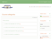 Tablet Screenshot of e-cursos.org